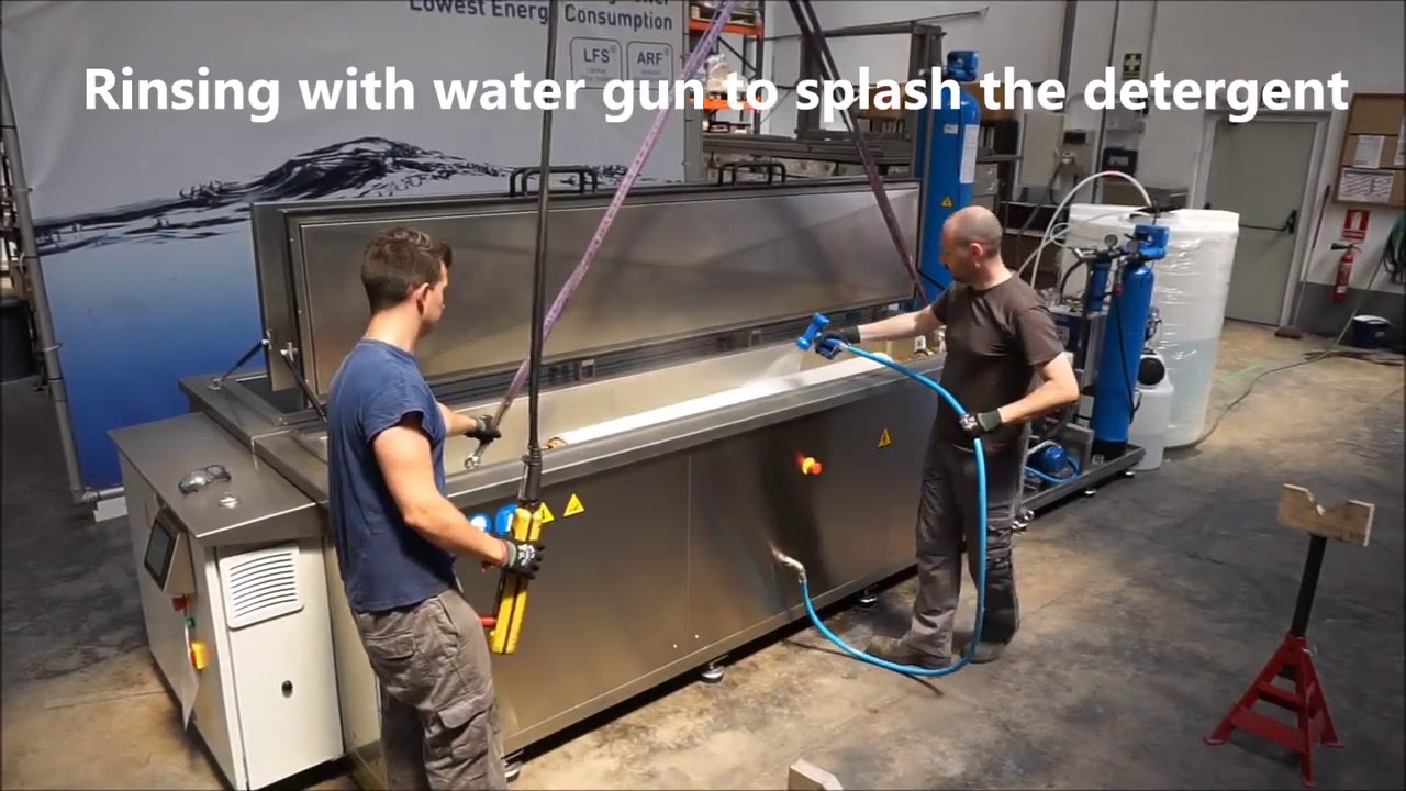 Ultrasonic Cleaning of Printing Cylinders and Anilox Rolls