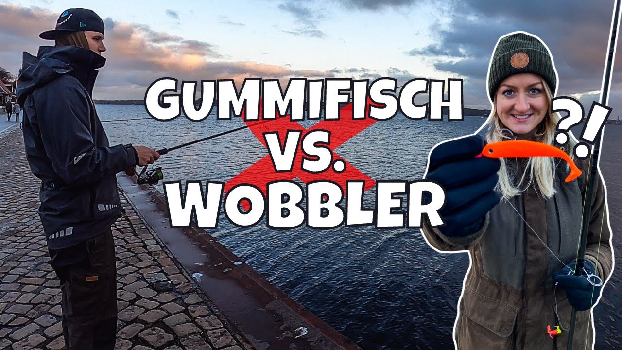 Meeresangeln vom UFER ❗ | Angeln auf Dorsch mit Kunstködern in der Ostsee | Wobbler gegen Gummifisch