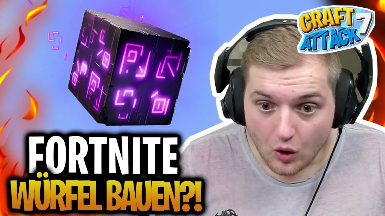 Wir BAUEN den FORTNITE WÜRFEL nach?! 😳😎 | Craft Attack 7 Folge 24!