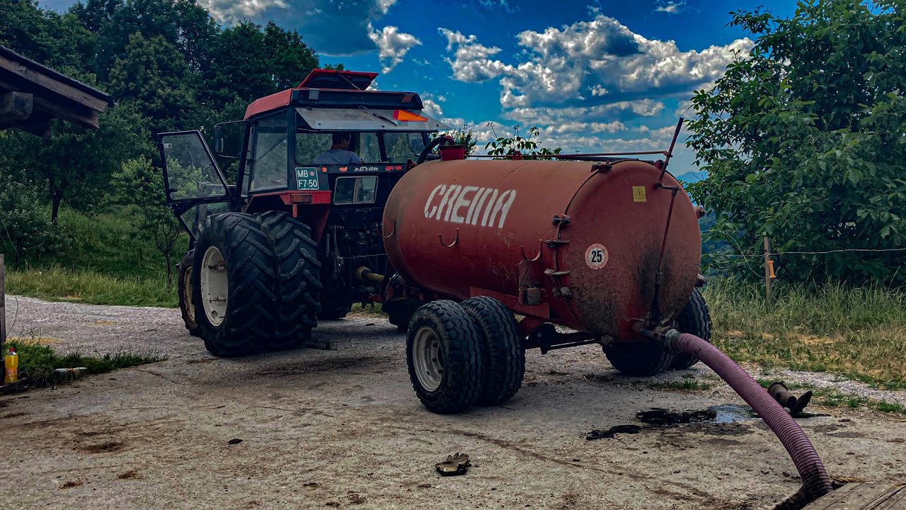 Vožnja gnojevke | Liquid manure spreading | 2021 | Kulman