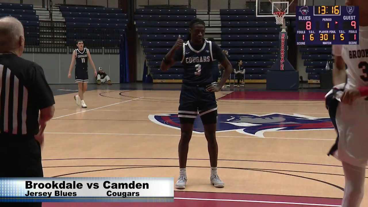 Brookdale Men's Basketball vs. Camden CC Cougars