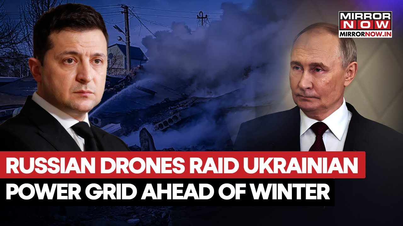 Российские беспилотники совершили налёт на украинскую энергосистему в преддверии зимы; Киев погру...