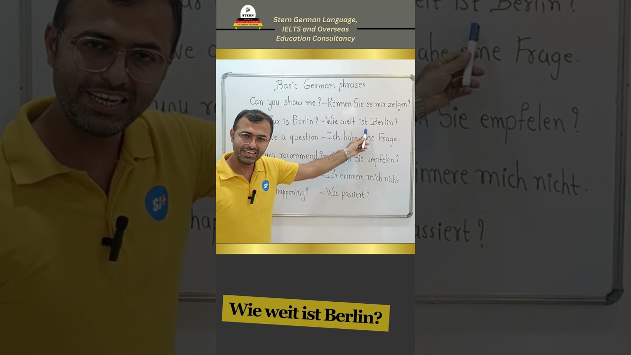 🗣️ Basic German Phrases &ndash; Part 2 | Speak German with Confidence 🇩🇪