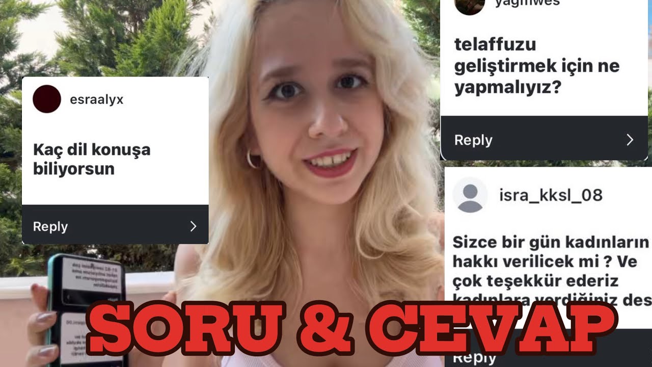 SORU CEVAP videosu geldi!