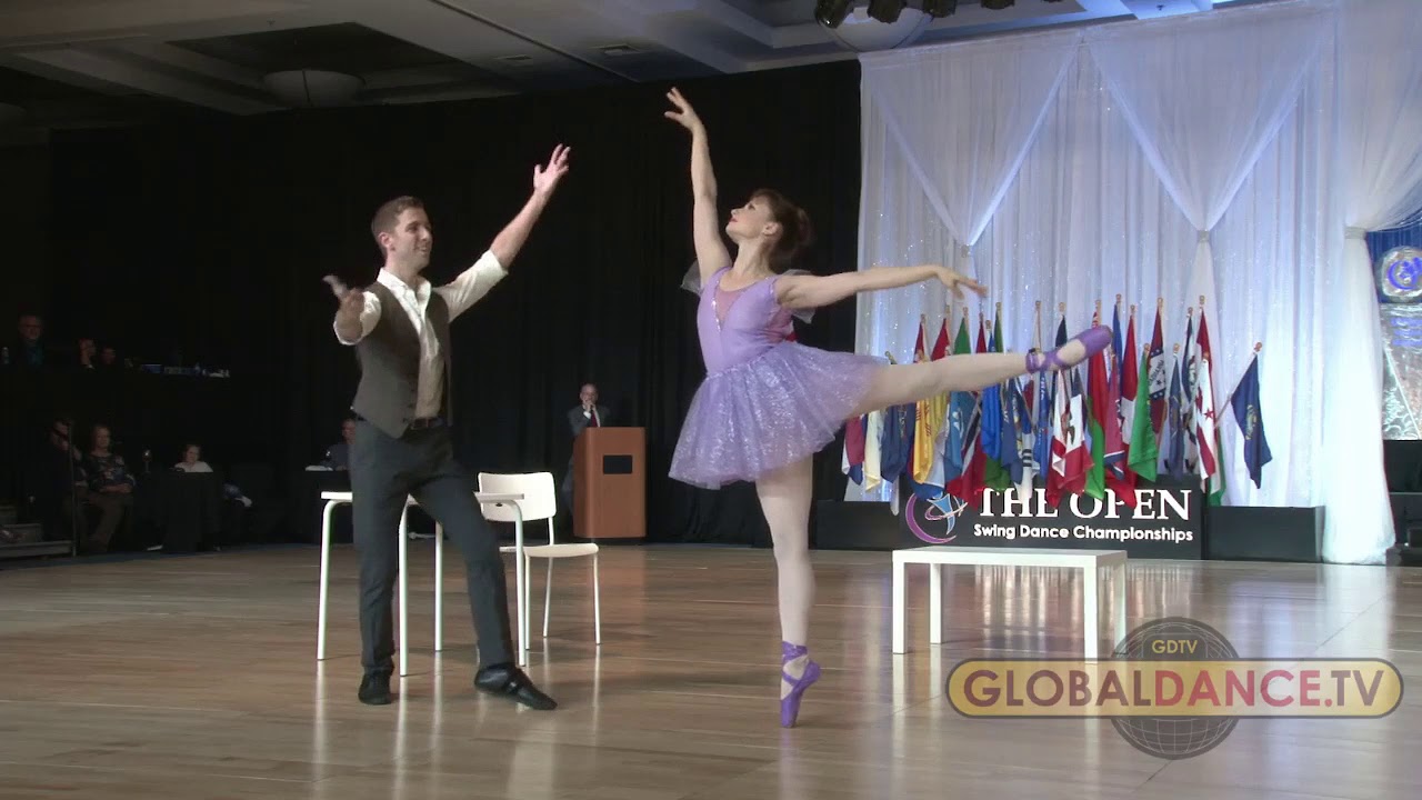 Forrest Hanson and Chantelle Pianetta The Open 2017 Cabaret 4th Place