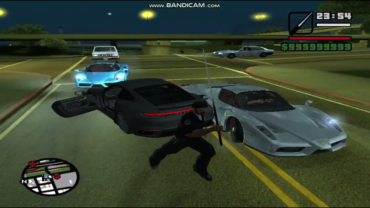 Grand Thef Auto San Andreas Liberty City Bmw MG5 porche turbo