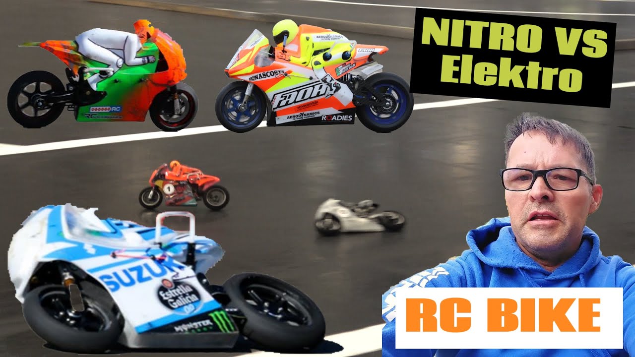 Faszination RC Bike Nitro VS Elektro beim German RC Car Indoor Masters