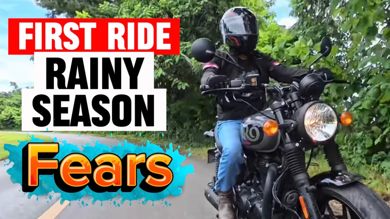 First Ride Hunter 350 Chiang Rai Thailand : Rainy Season