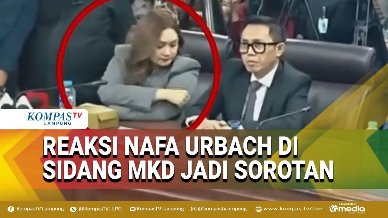 Begini Reaksi Nafa Urbach saat Putusan Sanksi Nonaktif di Sidang MKD