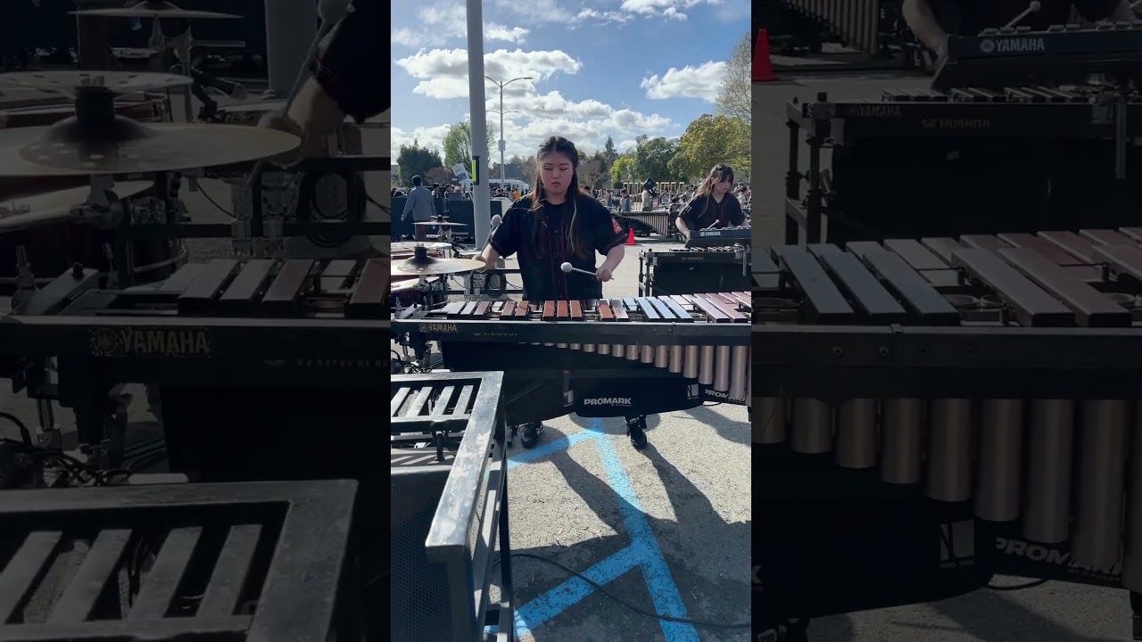 Arcadia High School Front Ensemble on 🔥 at WGI Fullerton. #percussion #indoorpercussion