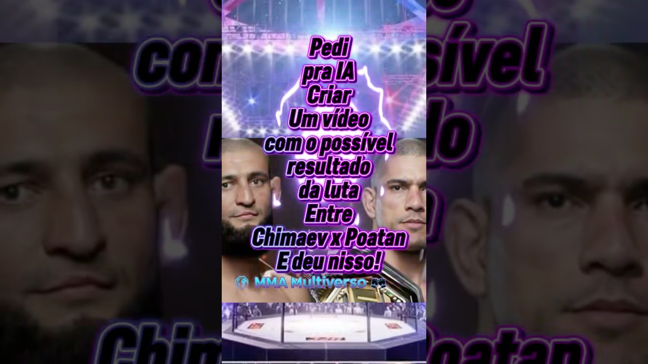 Ser&aacute; que um dia veremos a Luta entre Chimaev x Poatan no UFC? @ufc @Poatan.AlexPereira