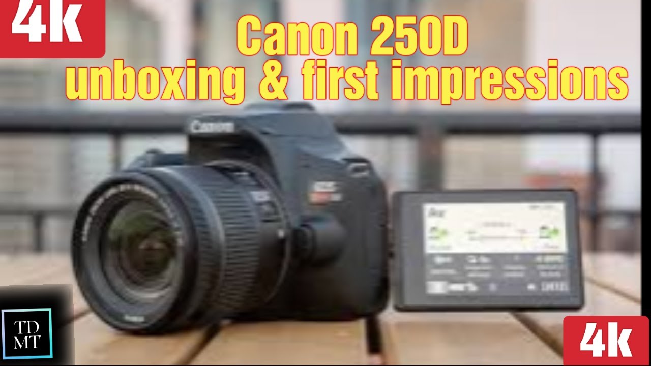 Canon EOS 250D - Unboxing, Specs & First Impressions
