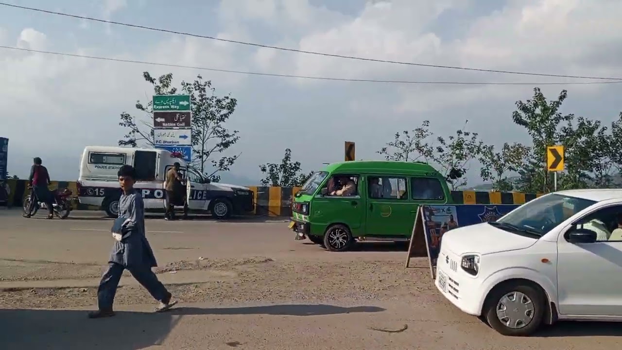 Jhika Gali Murree Traffic Update | Beautiful Road Views | Murree Pakistan 2026