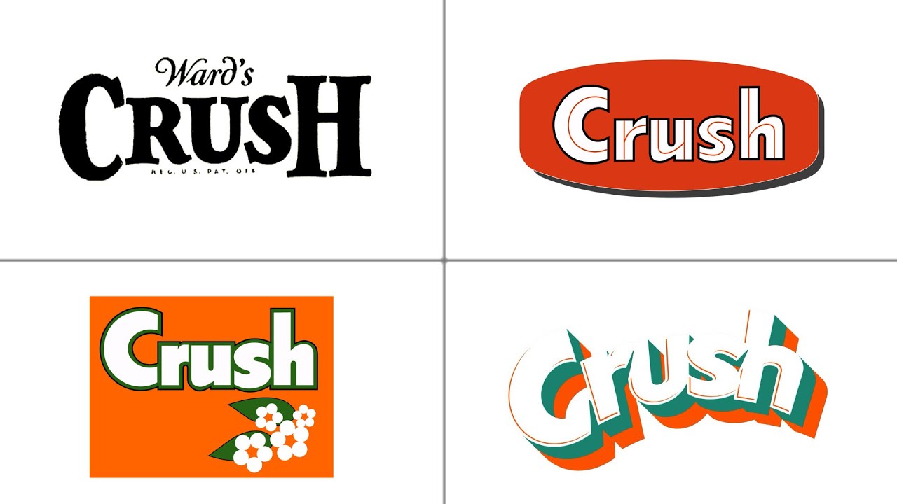 Crush Logo History