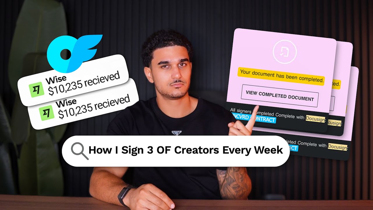 You MUST do this if you want to sign 3 OF Models per week