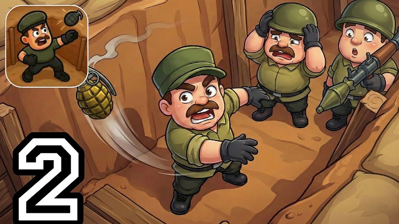Trench Wars - Gameplay Walkthrough Build  Tactical battles Part2 Android 
