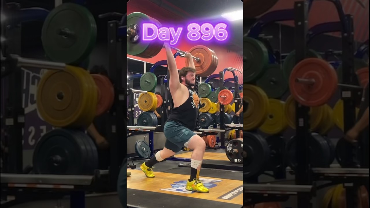 Day 896: Some PR lifts for a good boy named Shmeef 