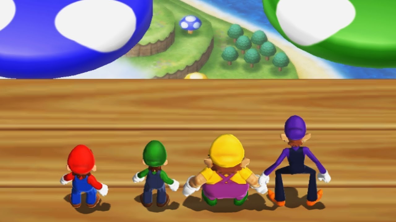 Mario Party 9 Minigames - Skyjinks