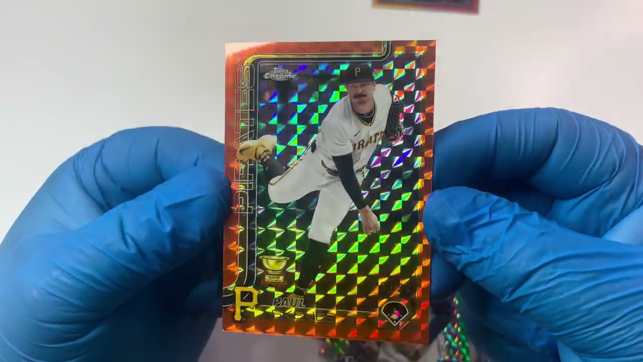 2025 Topps Chrome Baseball MLB Breaker’s Delight Box Break ⚾️ 