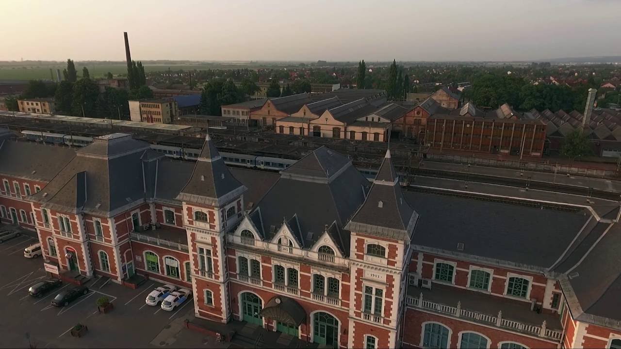 Miskolc, Tiszai p&aacute;lyaudvar - dr&oacute;n l&eacute;gifelv&eacute;tel