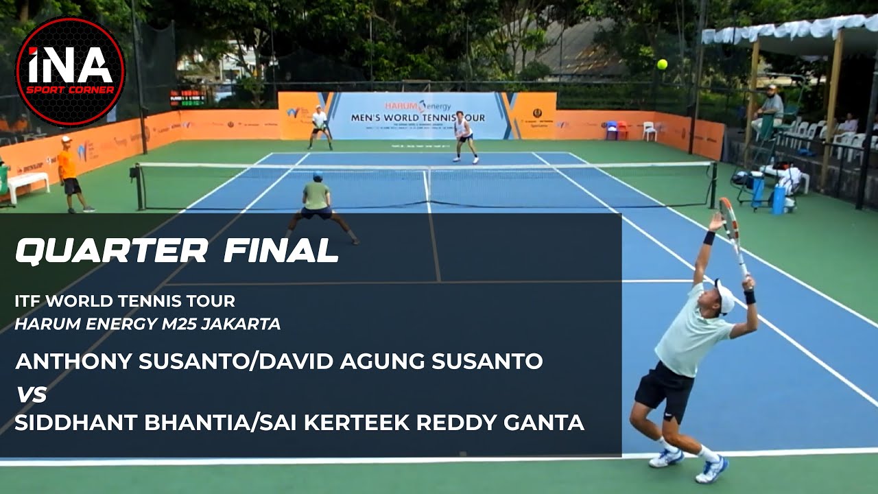 Quarter Final Anthony Susanto / David Agung Susanto x Shiddant Bhantia / Sai Karteek Redy