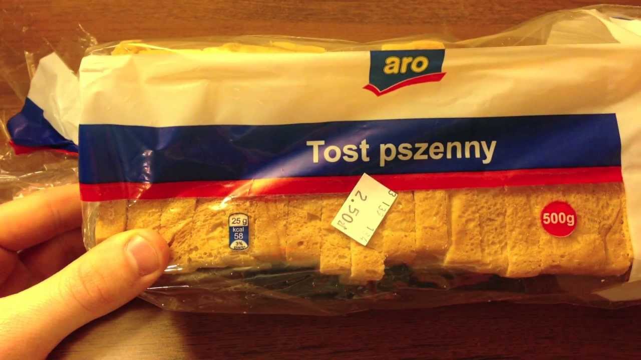 Chleb Tostowy unboxing, odpakowywanie