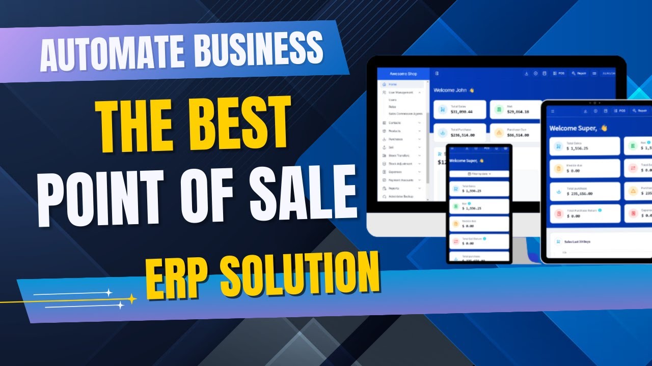 Why 6,700+ Businesses Love This Laravel POS System | Best POS + ERP Software for Small Business