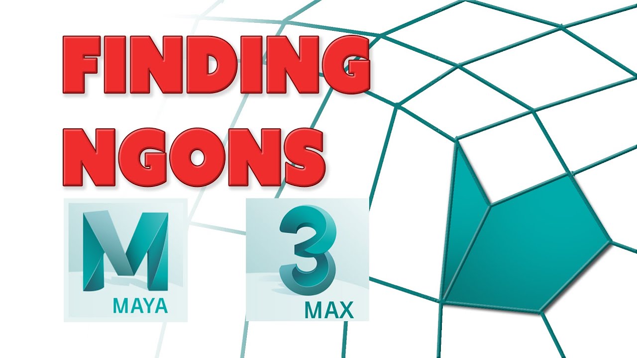 Znajdowanie ngons&oacute;w i tr&oacute;jkąt&oacute;w w programach 3ds Max i Maya: samouczek modelowania 3D dla początk...