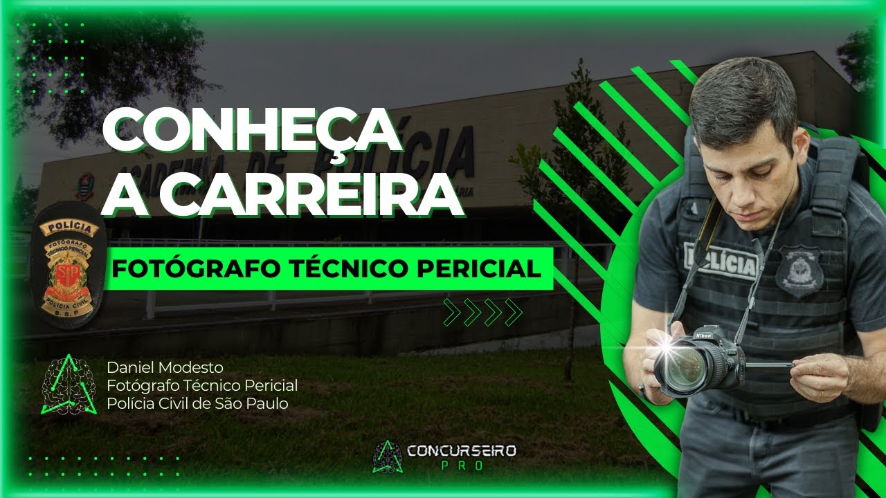 CONHEÇA A CARREIRA DE FOTÓGRAFO TÉCNICO PERICIAL