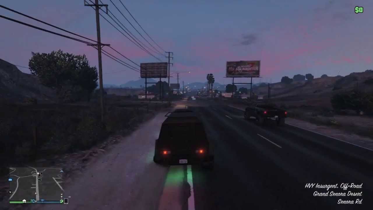 GTA V Online - Crazy Insurgent Kill
