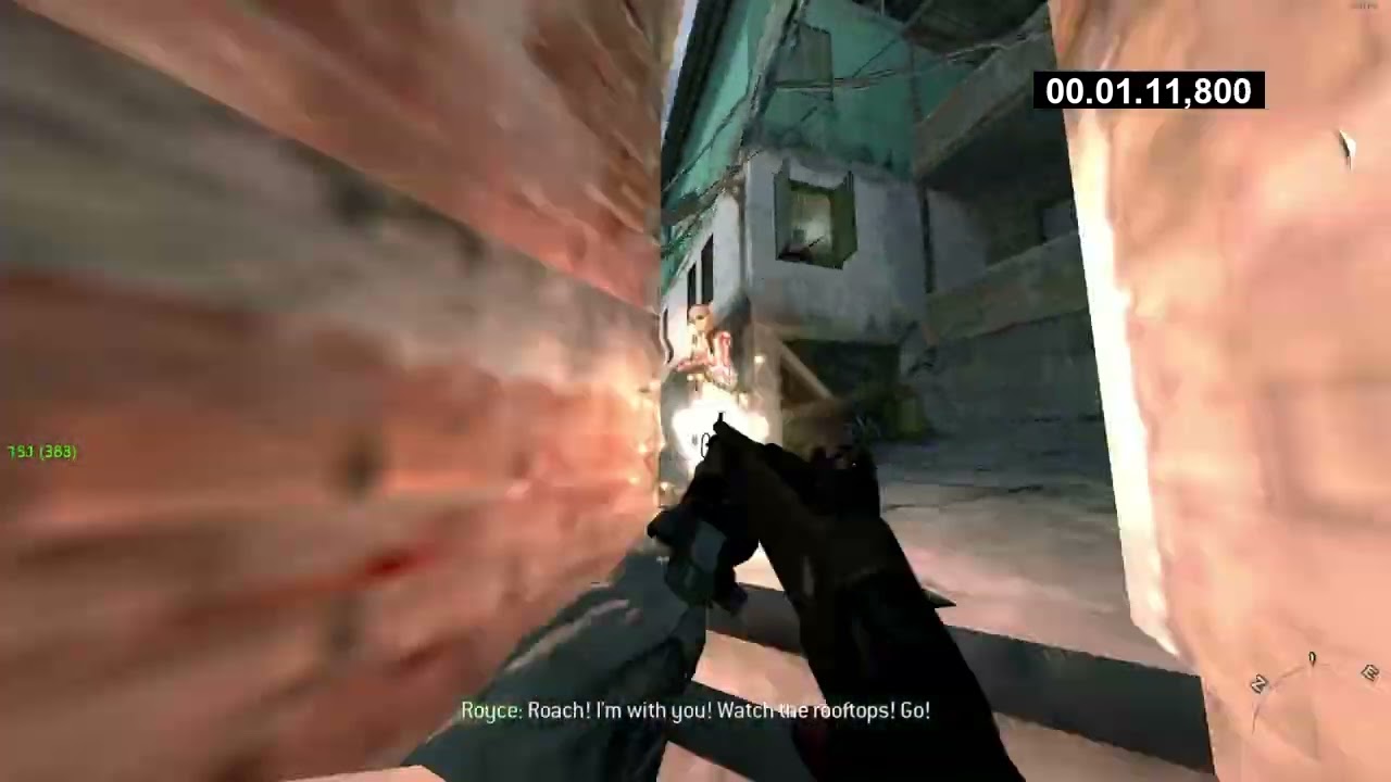 MW2 Takedown Veteran Speedrun - World Record (2:01,550)