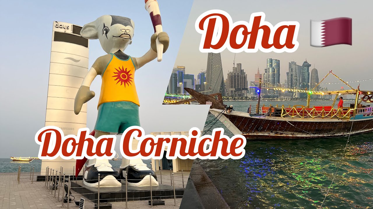 Doha Corniche, Doha, Qatar 🇶🇦  #doha #dohacorniche #qatar #الدوحه#قطر #الدوحه_قطر 