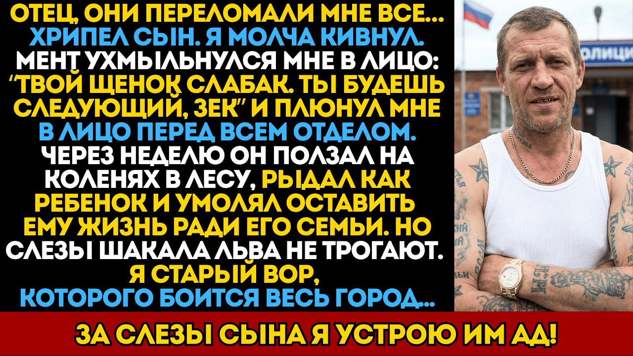 «Твой сын слабак»: капитан оскорбил вора, а потом сам копал себе могилу