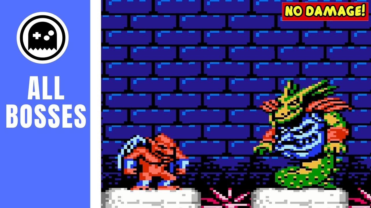 Gargoyle's Quest II (NES) - All Bosses - (No Damage)