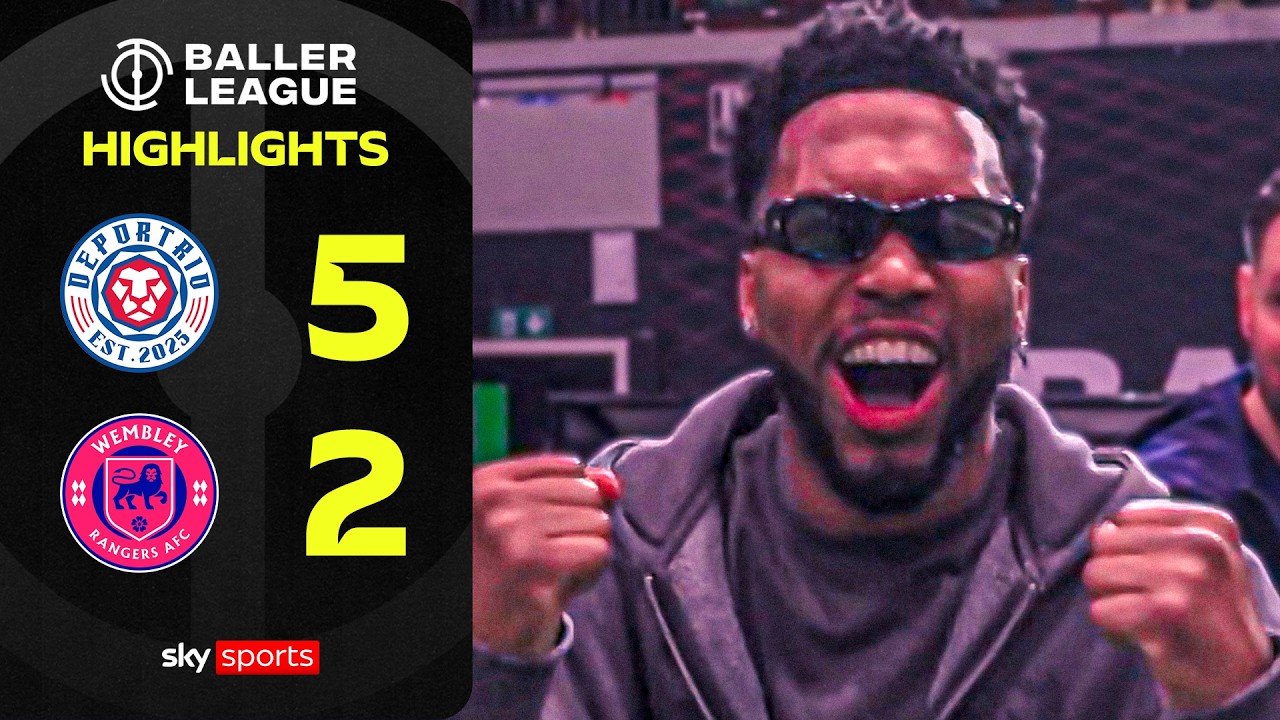 Daniel Sturridge's side DOMINATE! | Deportrio 5-2 Wembley Rangers AFC | Baller League Highlights