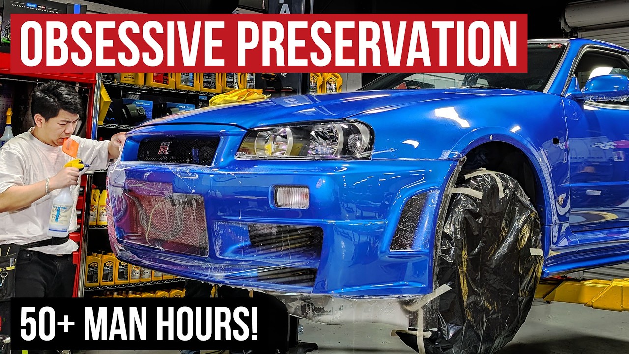 Preserving the $80k R34 Restoration w/ PPF And Its Labor of Love