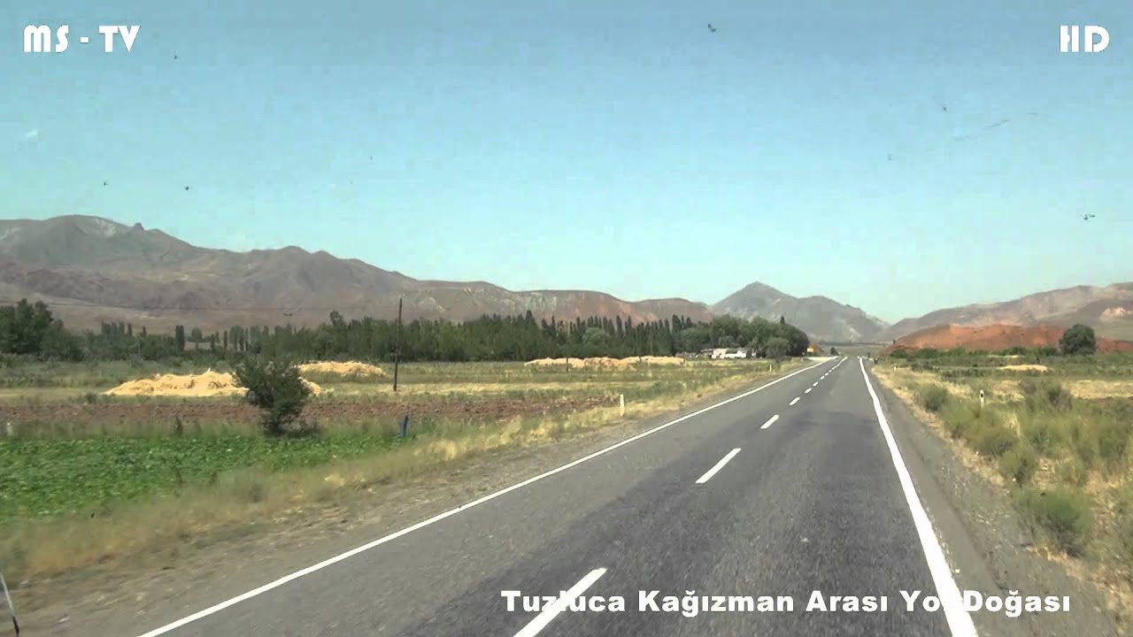 Tuzluca Kağızman Arası Yol Doğası