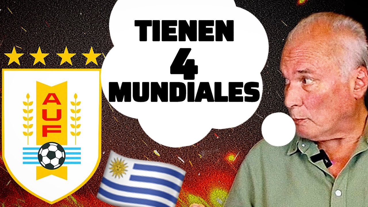 HISTORIADOR COLOMBIANO DICE QUE URUGUAY TIENE 4 MUNDIALES