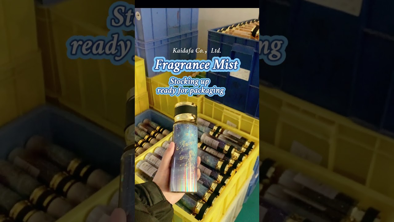 Body Mist in Production 