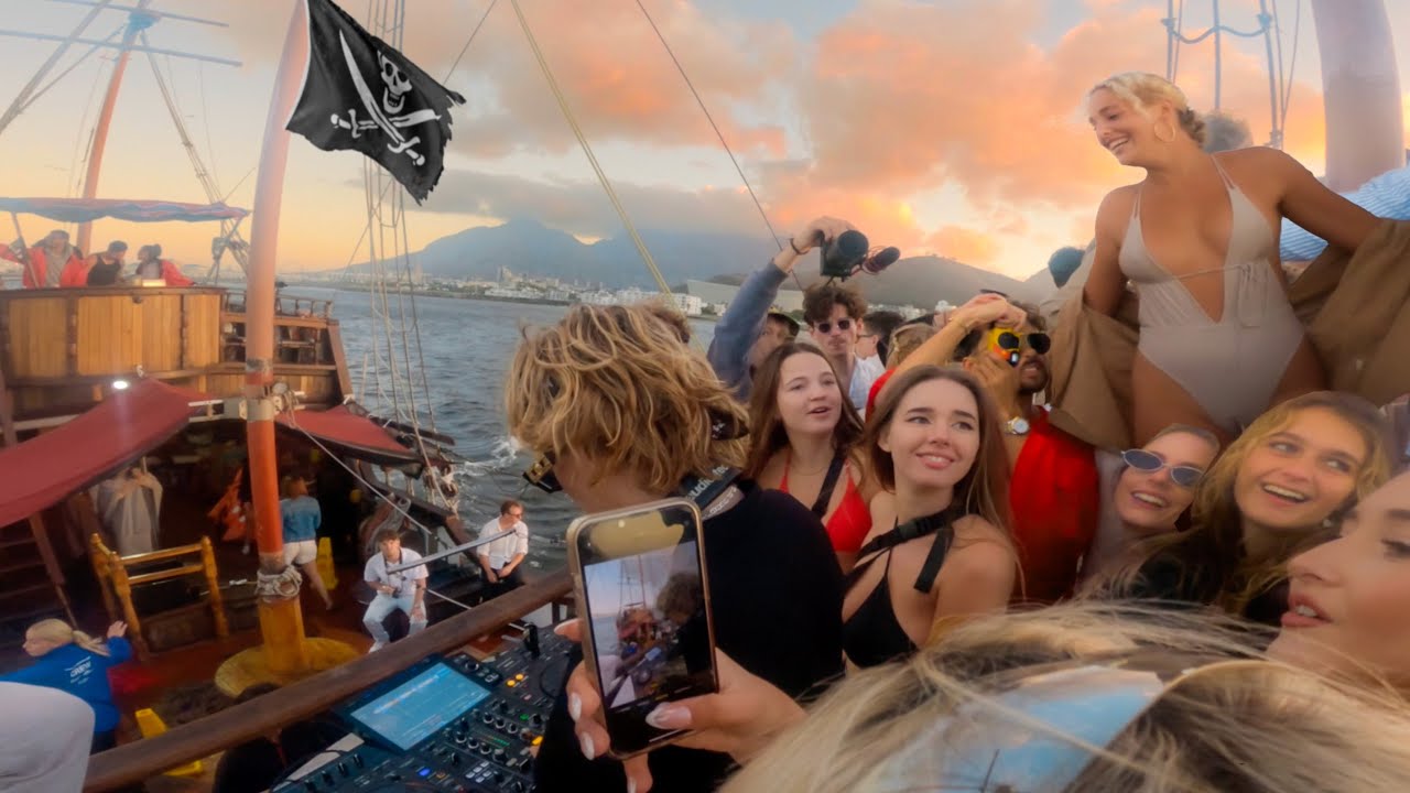 I DJ'd a Party on a Pirate Ship