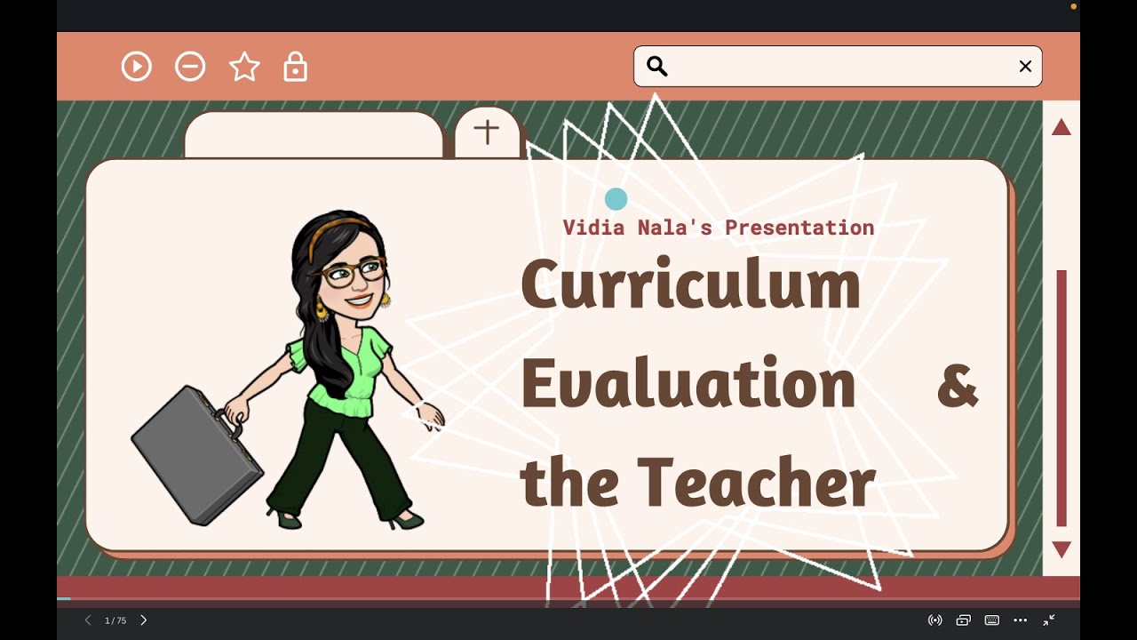 Curriculum Evaluation and the Teacher