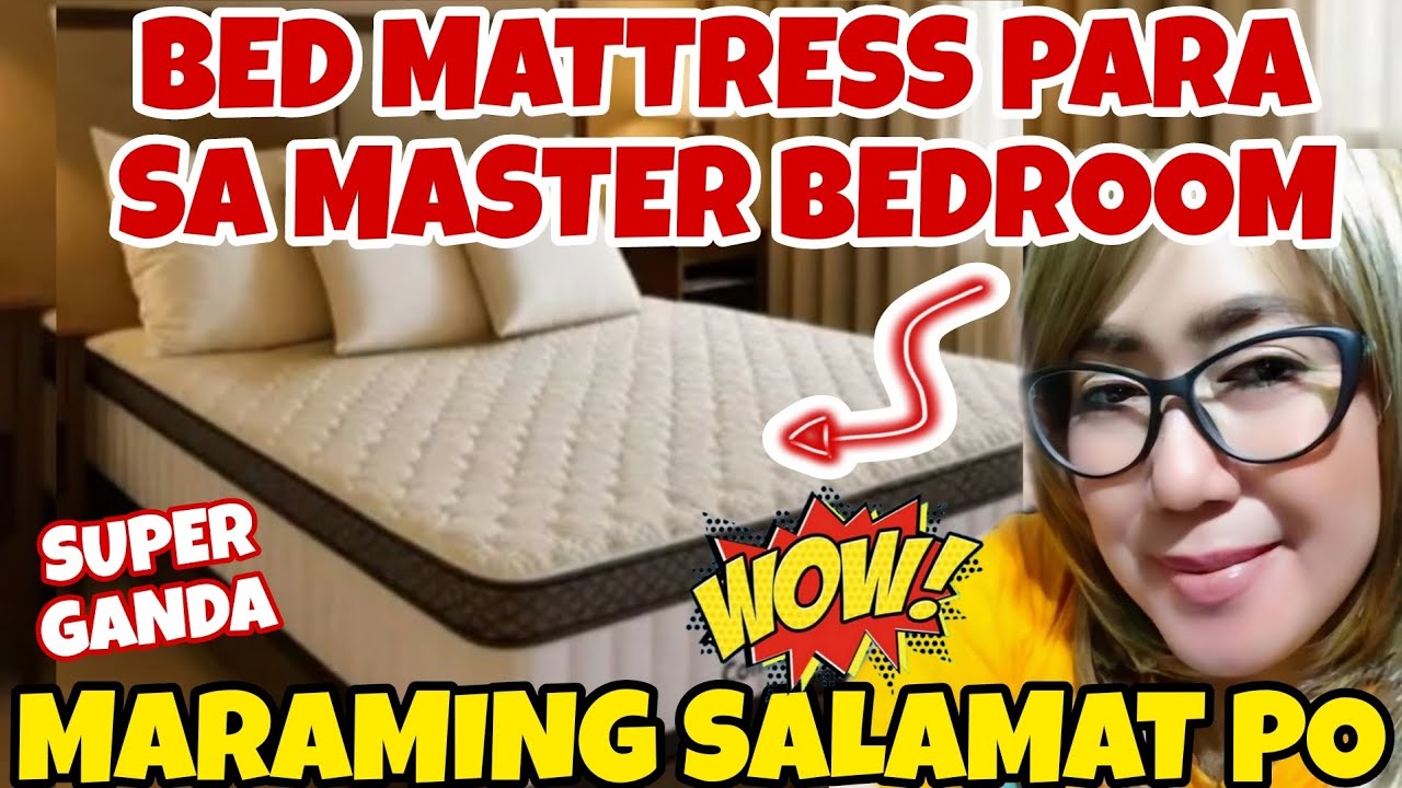 MAY NAG BIGAY NG BED MATTRESS PARA SA ATING BEDROOM