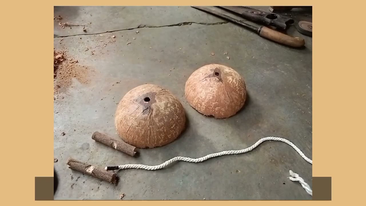 Membuat Egrang Batok Kelapa | Permainan Tradisional