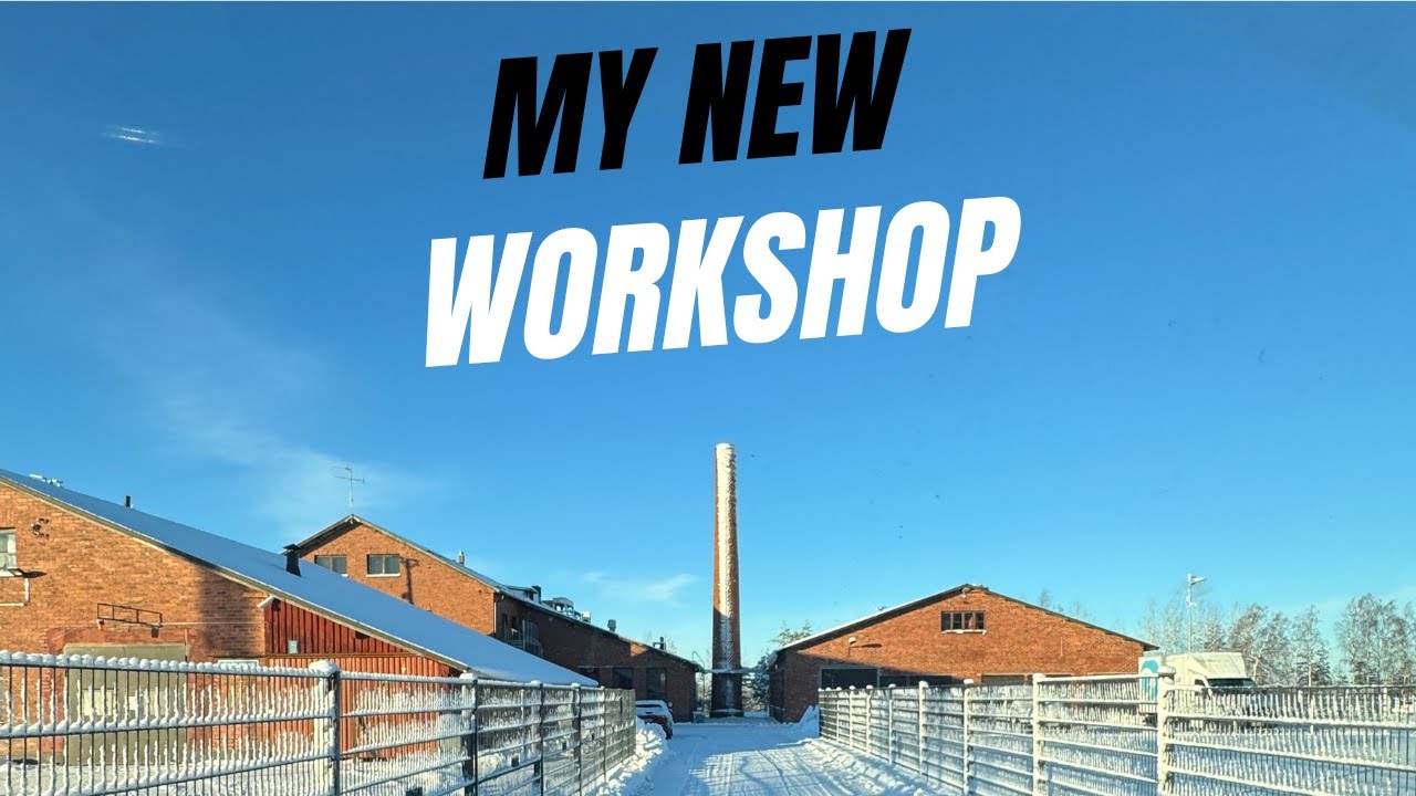 How I setup my new woodworking workshop || I also bought a few new machines
