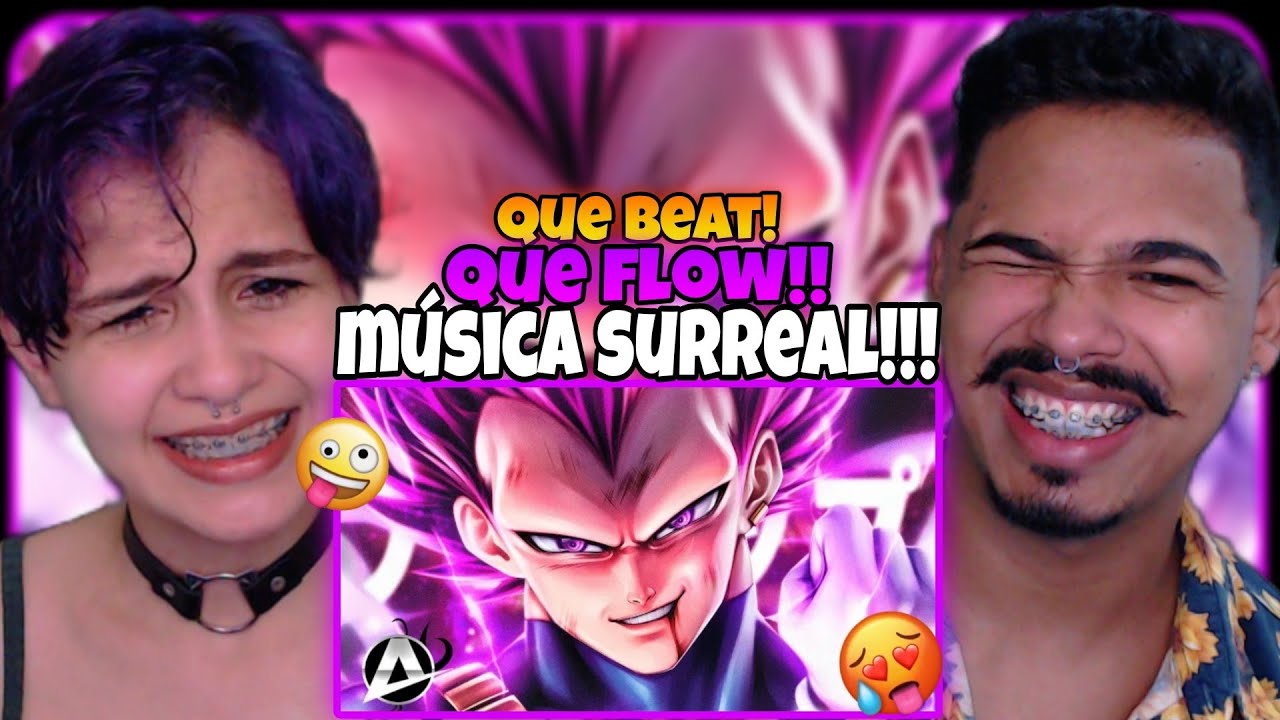 REACT Vegeta | Ego Superior | AniRap (@Prod Hunter) REACT COM A NAMORADA
