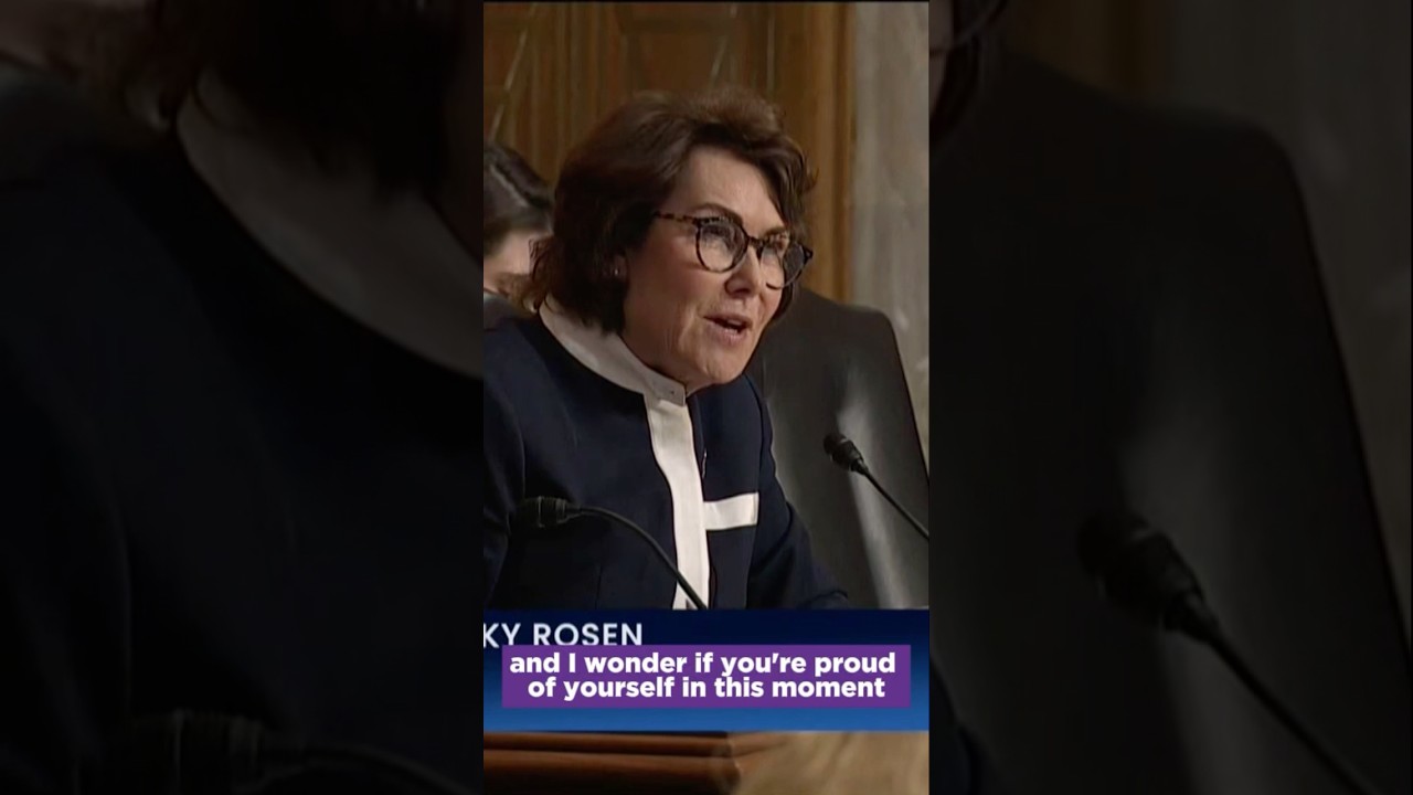 BRUTAL: Senator Jacky Rosen Blasts Marco Rubio