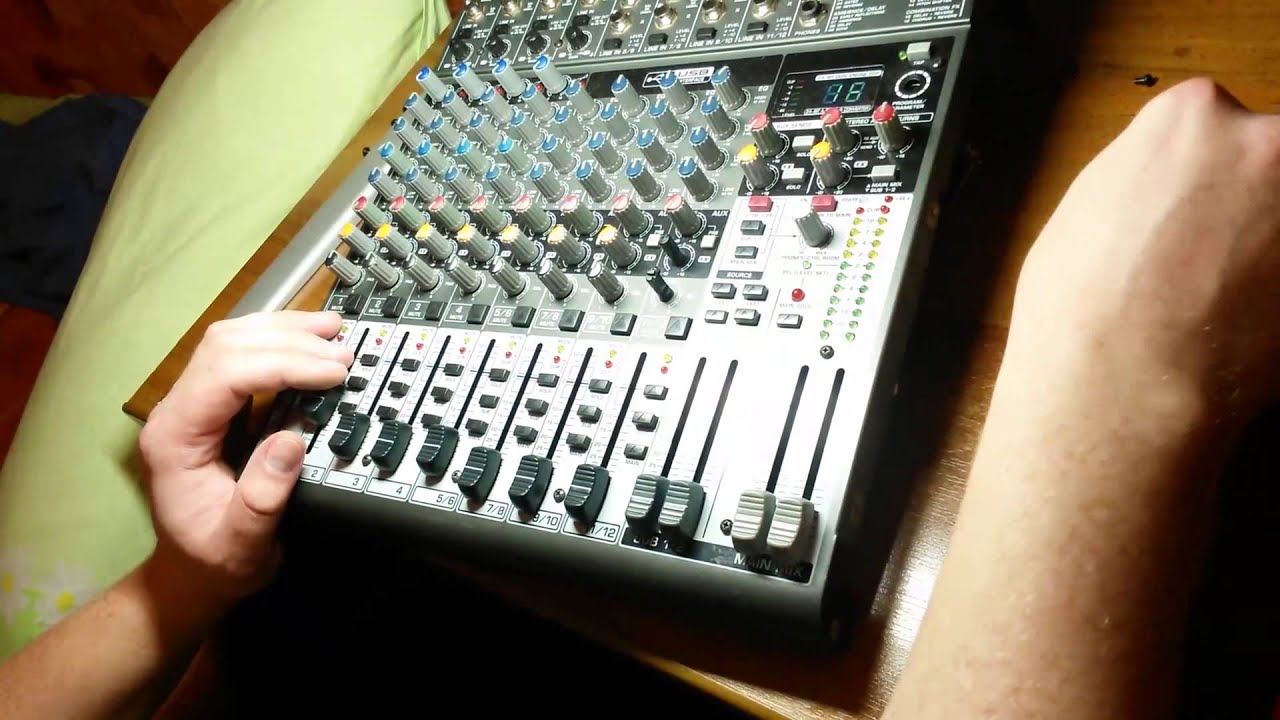 Behringer X1622 USB FX. How disassemble for repair mixer