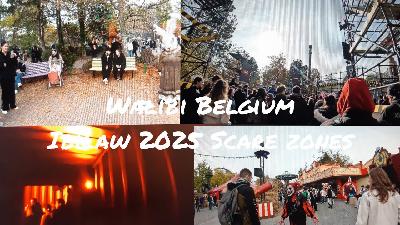 Walibi Belgium Ibilaw 2025 Scare zones