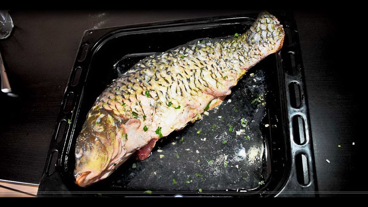 Baked Drunk Fish Carap / Печен Пијан Крап / Dazzling Recipes