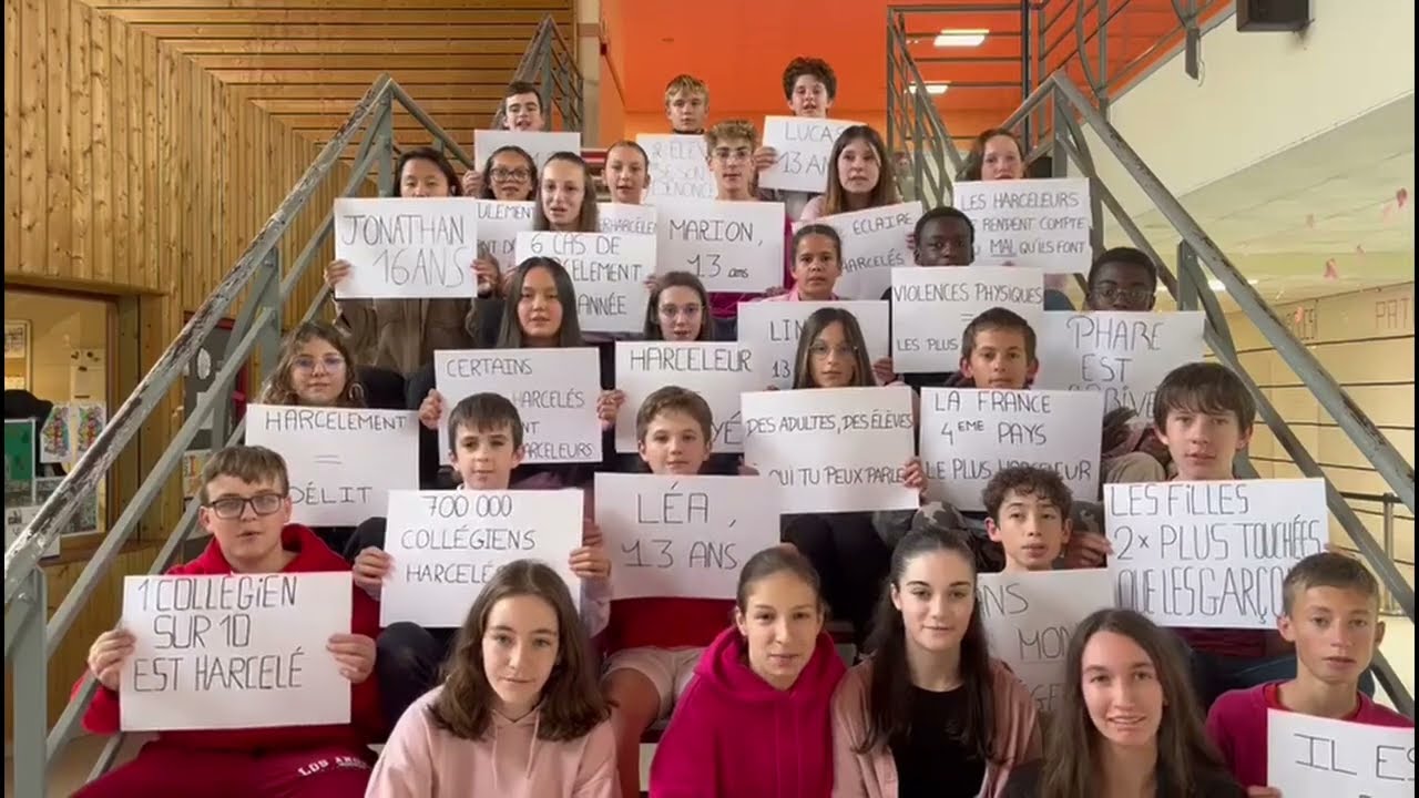 Non au harcèlement (4°2) !